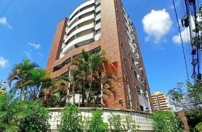 Edifício donatello - apartamento com 3 quartos à venda, 125 m² por r$ 550.000 - meireles - fortaleza/ce