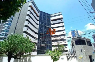 Apartamento com 3 suítes à venda, 179 m²- meireles - fortaleza/ce