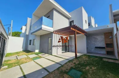 Casa duplex no edson queiroz com 4 suítes dormitórios à venda