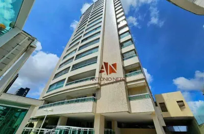 Monte parnasso - apartamento com 3 quartos à venda, 124 m² por r$ 990.000 - aldeota - fortaleza/ce