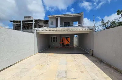 Casa duplex com 3 quartos para alugar, 134 m² por r$ 4.001/mês - edson queiroz - fortaleza/ce