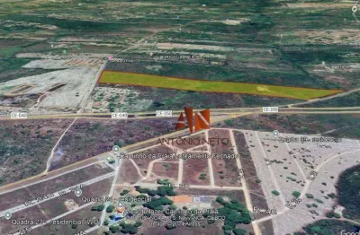 Terreno à venda, 154.000 m² por r$ 900.000 - centro - cascavel/ce