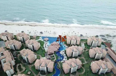 Manhattan beach riviera - apartamento com 3 quartos à venda, 101 m² por r$ 1.450.000 - porto das dunas- aquiraz/ce