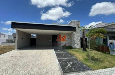 Jardim do lago - casa plana à venda, 151 m² por r$ 1.100.000 - urucunema - eusébio/ce