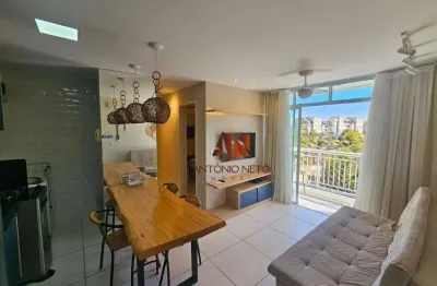 Porto das dunas beach - apartamento com 2 quartos para alugar, 46 m² por r$ 3.000/mês - porto das dunas - aquiraz/ce