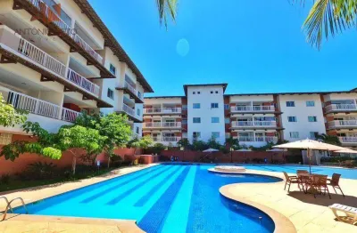 Porto beach residence - apartamento com 3 quartos à venda, 76 m² por r$ 611.000 - porto das dunas - aquiraz/ce