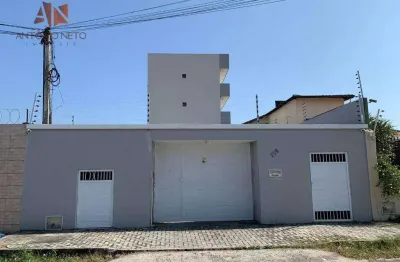 Apartamento com 2 quartos para alugar, 39 m² por r$ 908/mês - cidade dos funcionários - fortaleza/ce