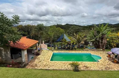 Chácara com 4 dormitórios e piscina à venda, 1500 m² por R$ 530.000 - Ponunduva - Cajamar/SP