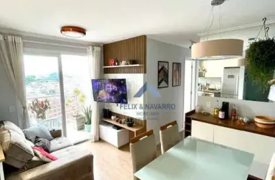 Apartamento PORTEIRA FECHADA com 2 dormitórios à venda, 45 m² por R$ 420.000 - Vila Palmeiras - São Paulo/SP