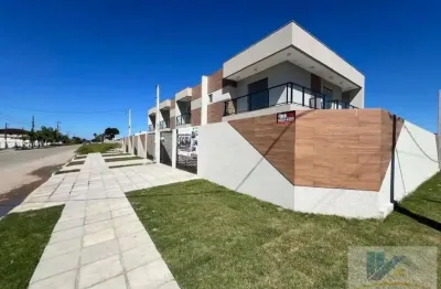 Sobrado para Venda em Guaratuba, Balneário Eliane, 3 dormitórios, 1 suíte, 2 banheiros, 1 vaga