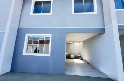 Ótimo sobrado, 2 quartos, por r$ 349.000,00, santa terezinha, fazenda rio grande-pr