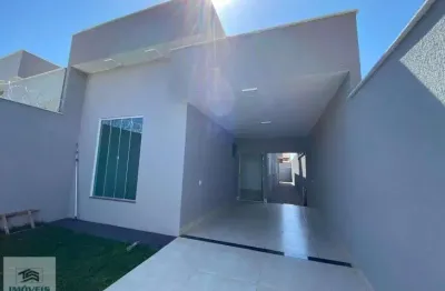 Casa para Venda em Aparecida de Goiânia, Vila Maria, 3 dormitórios, 1 suíte, 2 banheiros, 3 vagas