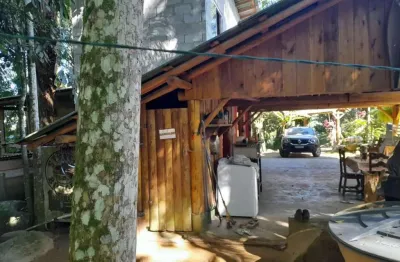 Sítio para venda em biguaçu, três riachos, 2 dormitórios, 1 banheiro