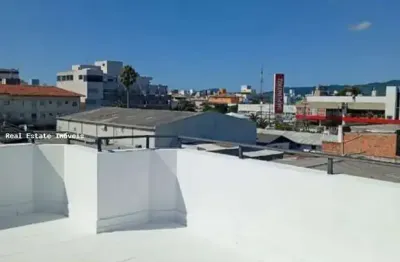Cobertura para venda em florianópolis, canasvieiras, 1 dormitório, 1 banheiro, 1 vaga