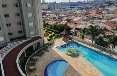 Excelente apartamento de 3 dormitórios, 1 suíte, sala ampla, cozinha, área de serviço, 1 vaga coberta, lazer total com piscinas aquecidas