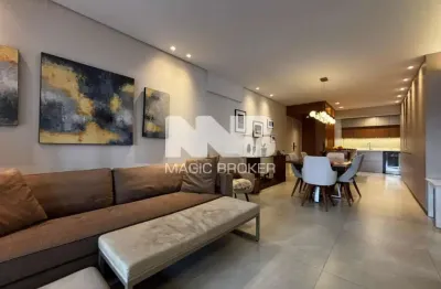 Apartamento no AHÚ CONCEPT, com 113 m², 03 quartos, sendo 02 suítes, mobiliado!