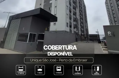 COBERTURA DUPLEX NO TOPO DO UNIQUE EM SÃO JOSÉ - Andares 14 e 15