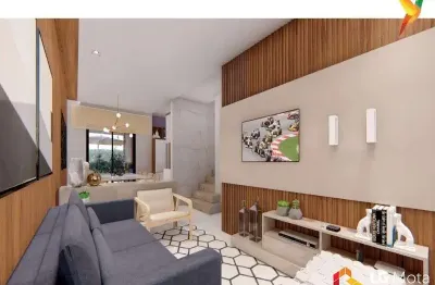 Casa em condomínio fechado com 3 quartos à venda na Avenida Constante Pavan, 130, Betel, Paulínia, 92 m2 por R$ 772.400