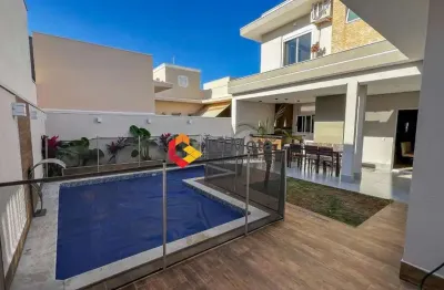 Casa em condomínio fechado com 3 quartos à venda na Príncipe Carlos III, 210, Residencial Jardim de Mônaco, Hortolândia, 193 m2 por R$ 1.450.000