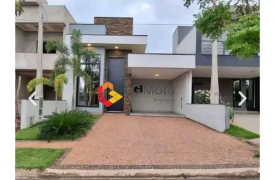 Casa em condomínio fechado com 3 quartos à venda na Avenida Luiz Greco, 225, Vila Monte Alegre, Paulínia, 139 m2 por R$ 1.200.000