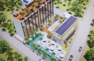 Apartamento Studio a venda na praia de Carneiros, próximo a Vila Padre Arlindo, com área de lazer