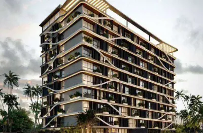 Flat à venda, 20 m² por r$ 331.632,70 - ponta de campina - cabedelo/pb