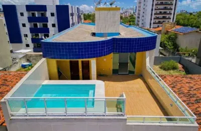 Cobertura com 3 dormitórios à venda, 231 m² por R$ 700.000,00 - Jardim Cidade Universitária - João Pessoa/PB