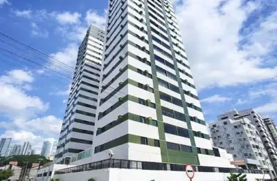 Apartamento com 98 m², vista mar, 3 quartos, mobiliado, 2 vagas e lazer completo em Manaíra, próximo à praia.