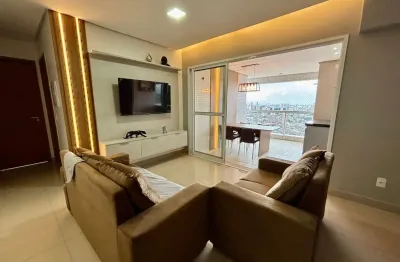 Torre Solazzo mobiliado na Pedreira. Andar altíssimo e vista para baía