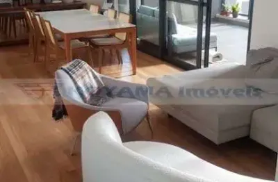 Apartamento com 3 suítes à venda, 142m² - mirandópolis - são paulo/sp