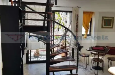 Cobertura duplex com 1 suíte à venda, 75m² - moema - são paulo/sp