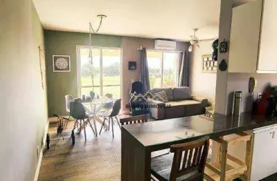 Apartamento a venda, 3 quartos, 75m², r$650.000.00, condomínio avalon ii, santa genebra - campinas/sp.