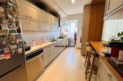 Apartamento a venda - 3 suítes, 130m² - r$ 1.850.000,00 - campos elíseos - condomínio le parc residence - jundiaí/sp.