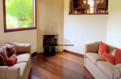 Casa sobrado a venda 5 suítes - 2.600m²a.t, 623m²a.c - r$3.900.000.00, condominio capital ville - jordanésia - cajamar/sp.