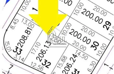 Terreno Espaçoso à Venda em Ary Atab, São José do Rio Preto - 206m²