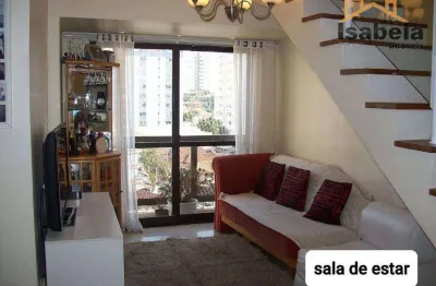 Cobertura com 3 dormitórios à venda, 136 m² por r$ 729.000,00 - vila guarani (zona sul) - são paulo/sp