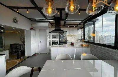 Cobertura com 2 dormitórios à venda, 90 m² por r$ 1.470.000 - chácara inglesa - são paulo/sp
