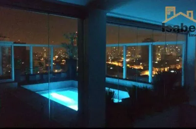 Cobertura com 3 dormitórios à venda, 160 m² por r$ 1.580.000 - ipiranga - são paulo/sp
