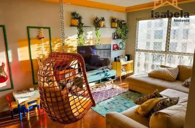 Apartamento com 3 dormitórios à venda, 78 m² por r$ 388.000 - vila campestre - são paulo/sp