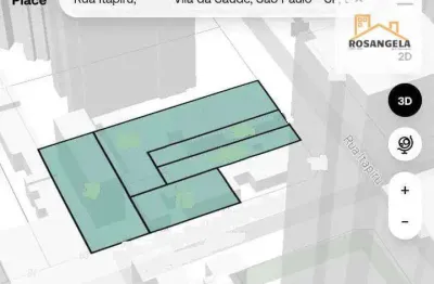 Terreno à venda, 1180 m² próximo ao metrô praça da árvore e metrô saúde