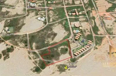 Terreno à venda, 11600 m² por r$ 2.867.500,00 - porto das dunas - aquiraz/ce