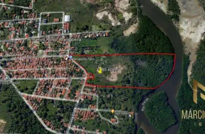 Terreno à venda, 80400 m² por r$ 20.100.000,00 - mangabeira - eusébio/ce