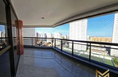 Apartamento com 4 suítes à venda, 237 m² por r$ 1.400.000 - guararapes - fortaleza/ce