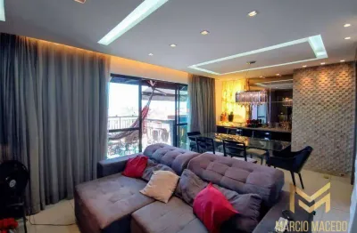 Aptº com 3 dormitórios à venda, 130 m² por r$ 900.000 - porto das dunas - aquiraz/ce