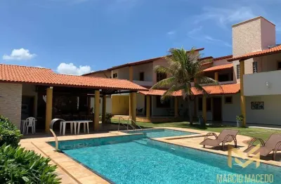 Mansão com 8 suítes à venda, 702 m² por r$ 1.800.000 - taíba - são gonçalo do amarante/ce