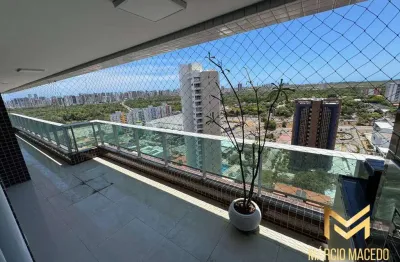 Apartamento com 3 suítes à venda, 162 m² por r$ 1.680.000 - guararapes - fortaleza/ce