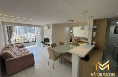 Apartamento com 3 suítes à venda, 78 m² por r$ 790.000 - meireles - fortaleza/ce