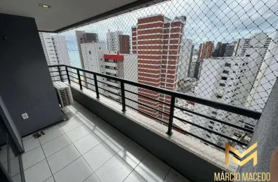 Apartamento com 1 dormitório à venda, 59 m² por r$ 470.000,00 - meireles - fortaleza/ce