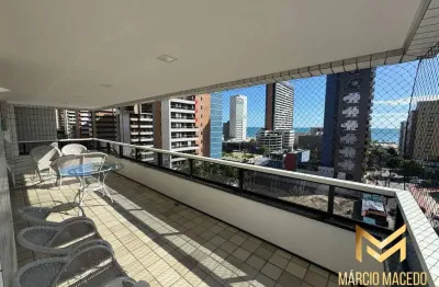 Apartamento com 3 suítes à venda, 207 m² por r$ 1.300.000 - meireles - fortaleza/ce