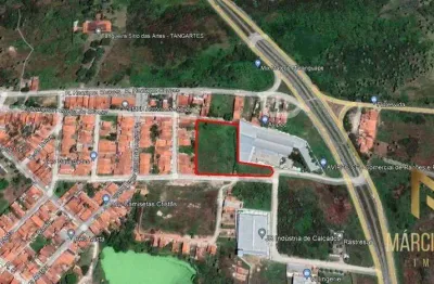 Terreno à venda, 6889 m² por r$ 1.200.000,00 - tangueira - maranguape/ce